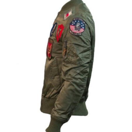 Top Gun MA-1 Nylon Green Jacket