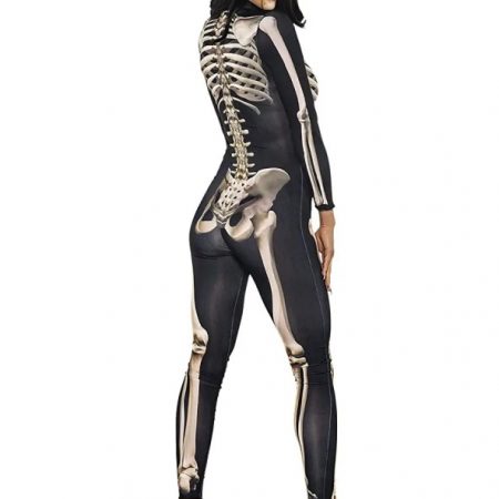 Women's Skeleton Suit Sexy Costume