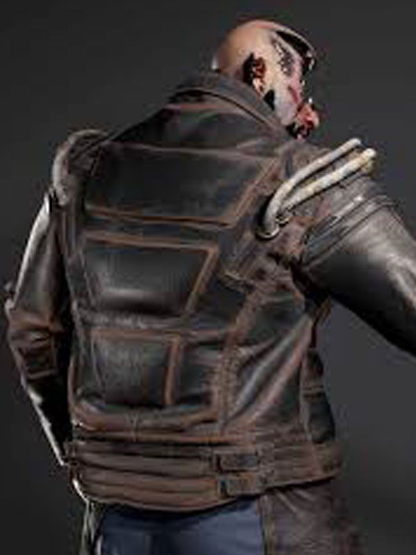 Cyberpunk 2077 Simon Randall Royce Leather Jacket